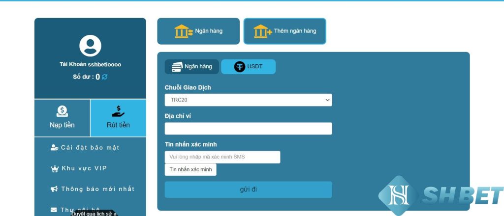 Những thông tin giải đáp về thắc mắc của người chơi khi rút tiền Shbet